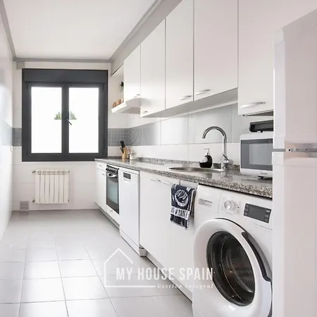 Myhousespain- Precioso Piso Playa Poniente Gijón Esterno foto